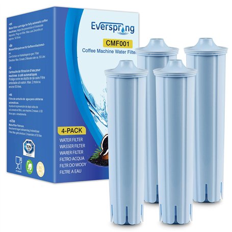 EVERSPRING Filtre à eau pour machine à café Compatible Avec IMPRESSA/ENA/GIGA/Jura 71312 Blue/71311/67007