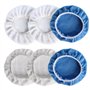 Lot de 6 chiffons de polissage pour voiture 220 mm - 250 mm