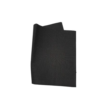 Marbet Mb120.004 | Coton pour vêtements en tissu thermocollant | | 40 x 15 cm | Noir
