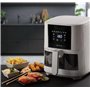 Ariete Friteuse électrique à air 4626/03-6LT Blanc - Panier transparent
