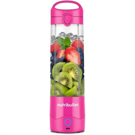 Blender portable - NUTRIBULLET - NBP003BP - 100 W - Tasse 475 ml - Sans BPA - Rose