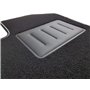 ilTappetoAuto by Fabbri 3 - SPRINT02401 Tapis de voiture en moquette noire antidérapante sur mesure compatible avec Freelander I