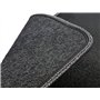 ilTappetoAuto by Fabbri 3 - SPRINT02401 Tapis de voiture en moquette noire antidérapante sur mesure compatible avec Freelander I