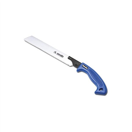 AUSONIA - 34710 SCIE TURBO A ARCHET UNIVERSELLE DE 24 CM AVEC LAME DENTÉE INTERCHANGEABLE EN ACIER TREMPÉ ET MANCHE EN PLASTIQUE