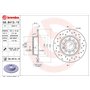 Brembo BX AU A1 (8X1) P 08.B413.1X Lot de 2 disques de frein
