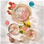 THUN Sea Life by Rose & Tulipani Rose & Tulipani Lot de 2 assiettes à salade en mélamine 100