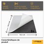 Longivia® 5 Feuilles Magnétiques Qualité Premium - Plaque Aimantée Adhésive Flexibles de 15.3cm x 10.2cm - Magnet Paper Personna