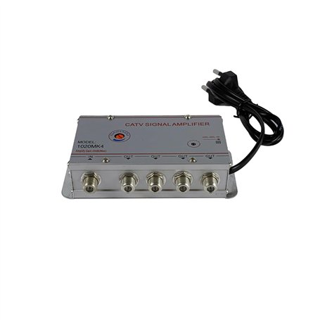 LEOFLA Amplificateur Numérique Terreste X Antenne TV Analogique Ou Numérique avec 4 Sorties