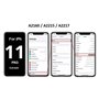 DHLK® Vitre Arrière Compatible avec iPhone 11 Pro - Verre Verre Back Glass Big Hole (Noir)