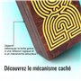 Logica Jeux Art. Coffret Labyrinthe - Casse-Tête en Bois - Coffret Secret - Difficultè 5/6 Incroyable - Collection Leonardo da V