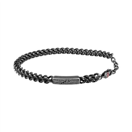 Bracelet Homme Sector SAFT75 Argent Noir
