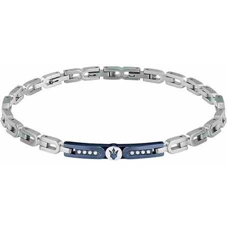 Bracelet Homme Maserati ICONIC Acier inoxydable Argenté