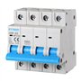 Disjoncteurs Thermique-magnétique pour Protection 4P 10A 220V 380V Salvavita 4 Modules DIN Ettroit JXB1-63-4P-10A