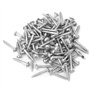 Ensemble de vis autotaraudeuses de 100 pièces M4-25mm Vis à goujons métalliques obliques