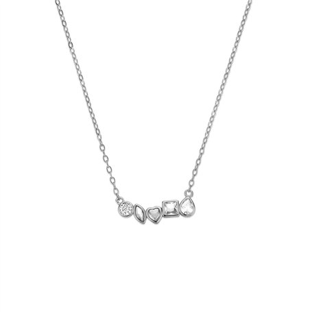 Collier Femme New Bling 9NB-1570 Argenté