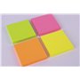 Apli 11899 - Notes adhésives "Funny notes" 75 x 75 mm - Bloc de 100 feuilles - Couleur vert fluo