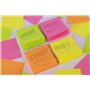 Apli 11899 - Notes adhésives "Funny notes" 75 x 75 mm - Bloc de 100 feuilles - Couleur vert fluo
