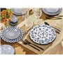 assiettes en porcelaine pour 4 personnes