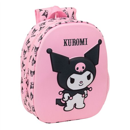 Cartable Kuromi Rose 27 x 33 x 10 cm