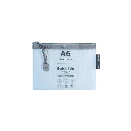 Grafoplás - Sac à fermeture éclair EVA Soft A6