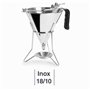 Lacor 67150 Entonnoir doseur en acier inoxydable 18/10 avec système de levier pour un débit réglable, 2'00 L, Argent