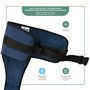 Ortones - Ceinture de Maintien et de Sécurité Pelvienne pour Fauteuil Roulant - Rembourrée et Réglable – Harnais Périnéal pour u