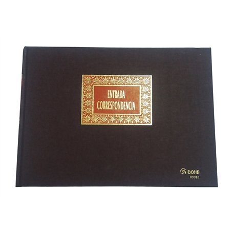 Registre d'enregistrement du courrier DOHE 09910 A4 Bordeaux 100 Volets