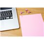 DOHE - Papier A4 coloré de 80 g rose pastel - 100 feuilles 30191