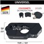 KRASER KR720B Antivol Guidon Moto, Bloque Levier Frein, Bloc Serrure Sécurité, Clic de Fermeture, Verrouillage Poignée Embrayage