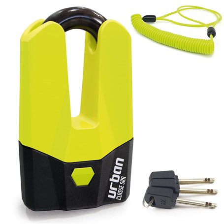 URBAN U9DY Antivol Moto Bloque Disque Mini U Homologué SRA