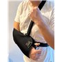 Ortones - Écharpe pour Bras et Épaule avec Sangle AntiRotation - Sling Ajustable - Immobilisateur Bilatéral Taille Universelle –
