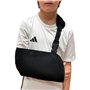 Ortones - Écharpe Sling Ajustable Enfant Attelle Bras et Épaule - Immobilisateur Bilatéral Taille Universelle – Noir
