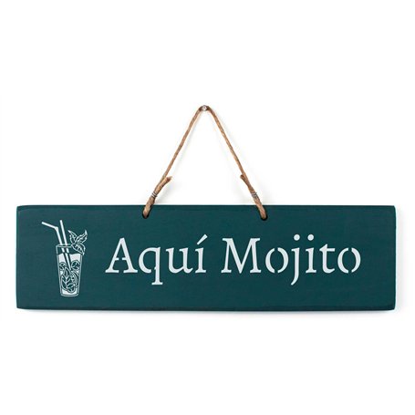 QUALIART Plaque en bois à suspendre