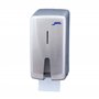 Jofel AF55000 Futura Distributeur papier toilette Dérouleur double en inox satiné pour la maison 2 rouleaux
