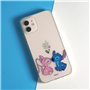 Coque officielle Lilo & Stitch Angel & Stitch Kiss pour iPhone 7 - iPhone 8 pour protéger votre téléphone - Licence officielle D