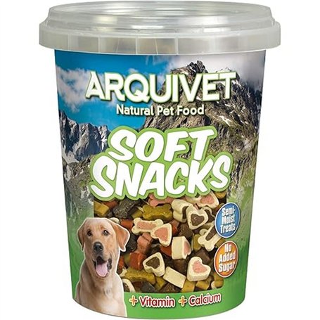 Arquivet Soft Snacks huesitos et Coeurs Mix 300 Grs – 340 GR