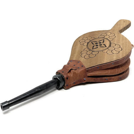 Space Home - Soufflet Cheminée - Serviteur Poele a Bois - Serviteur Cheminée - Ustensiles Cheminee Bois - Set Cheminee - Souffle