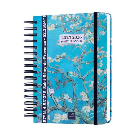 Grupo Erik - Agenda Scolaire Journalier 2025 2026 Van Gogh | Agenda A5