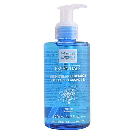 Gel nettoyant visage Essentials Martiderm 9825 (200 ml) 200 ml (1 Unité)