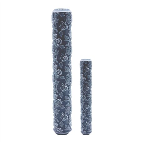 Lot de 2 rouleaux texturés en forme de feuilles de Dahlia pour argile polymère Outils de modelage DIY et céramique REDPALACE Cra