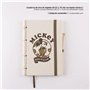 CERDÁ LIFE'S LITTLE MOMENTS - Set de Papeterie DurableMickey Mouse Comprend un Cahier A5-21 x 13 cm - Avec Reliure Japonaise, un