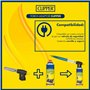 Clipper - Chalumeau multi-usages | Idéal pour flammer, caraméliser et utiliser sur les barbecues | Cuisine & Camping | Torch Ada
