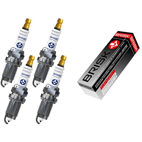 BRISK Iridium Premium+ Plus P2 1620 Bougies d'allumage