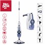Dirt Devil Balai vapeur et nettoyeur vapeur manuelle DD7003-1400-1600W - Avec 5 embouts - Convient pour différentes surfaces dur