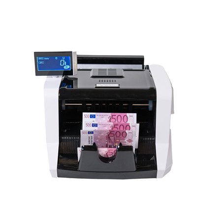 Agellic Compteuse de Billets | 4 voies Machine à Compter les Billets avec Détecteur Faux Billet | Compteur de Billets 1000/min |