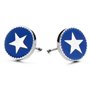 Boucles d´oreilles Femme CO88 Collection 8CE-70025 Argenté Bleu