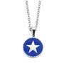 Pendentif Femme CO88 Collection 8CN-26049 Argenté Bleu