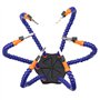MMOBIEL Support pour Fer à souder avec Troisième main flexible, Ventilateur, Rangements et Pinces alligator résistantes à la cha