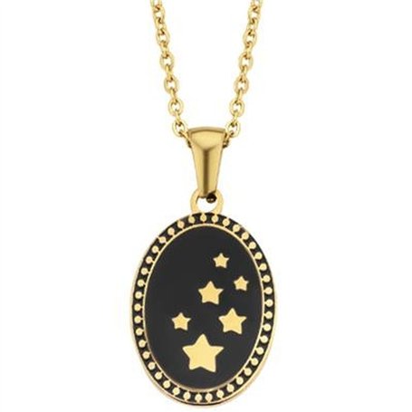 Pendentif Femme CO88 Collection 8CN-26134 Doré Noir