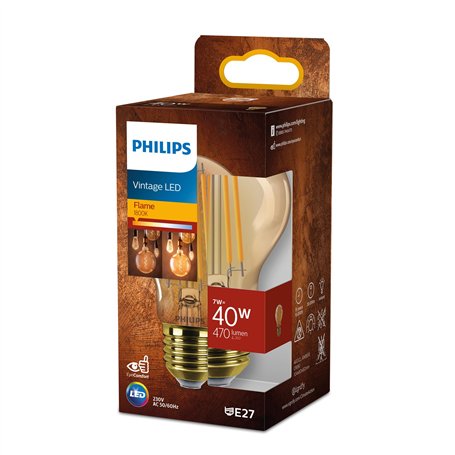 Philips ampoule LED vintage ambrée